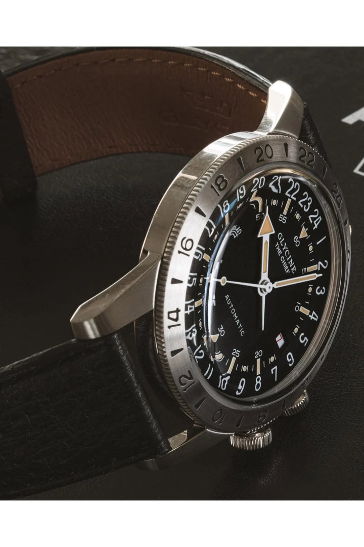Relógio Glycine GL0469 Airman Vintage The Chief Purist 40 Unissex