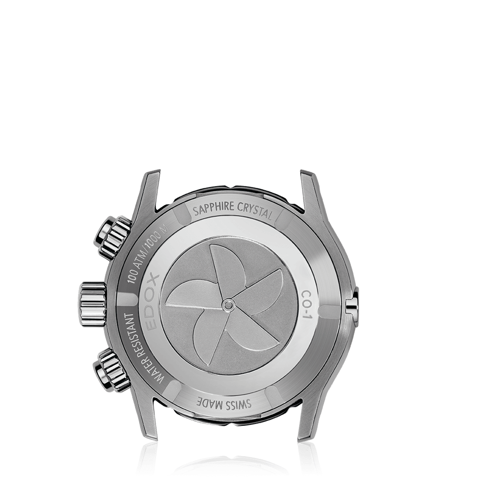Relógio Edox CO-1 Chronograph Ø 45 mm | Quartzo 10242-TINBN-VIDNO