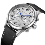 Carregue a imagem no visualizador da Galeria, Relógio Seagull Watch Aviation Dual Time Zone Mechanical Watch 819.13.6063
