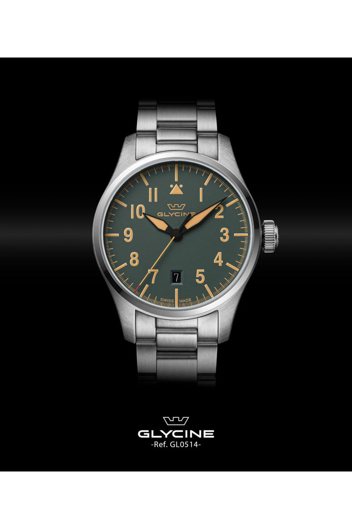 Relógio Glycine GL0514 AIRPILOT Quartzo