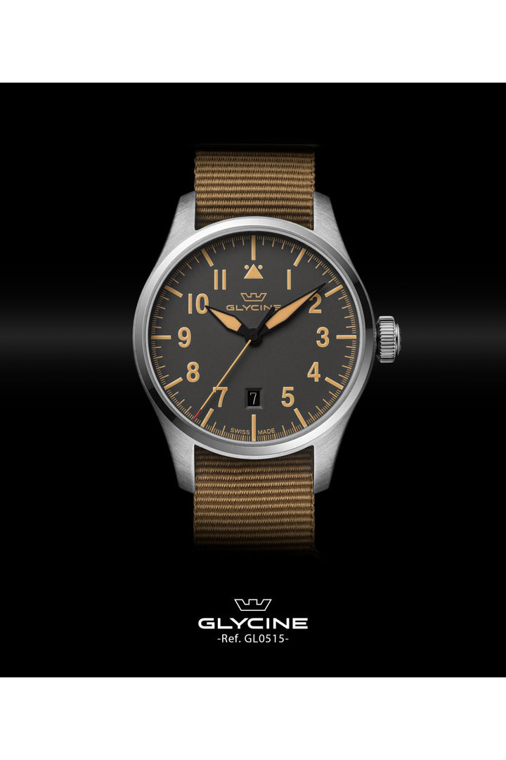 Relógio Glycine GL0515 AIRPILOT Quartzo