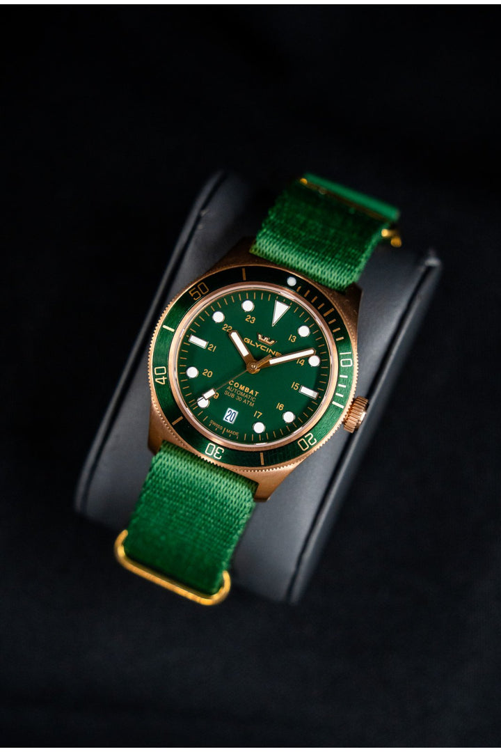 Relógio Glycine GL0519 Combat Sub 39 Bronze