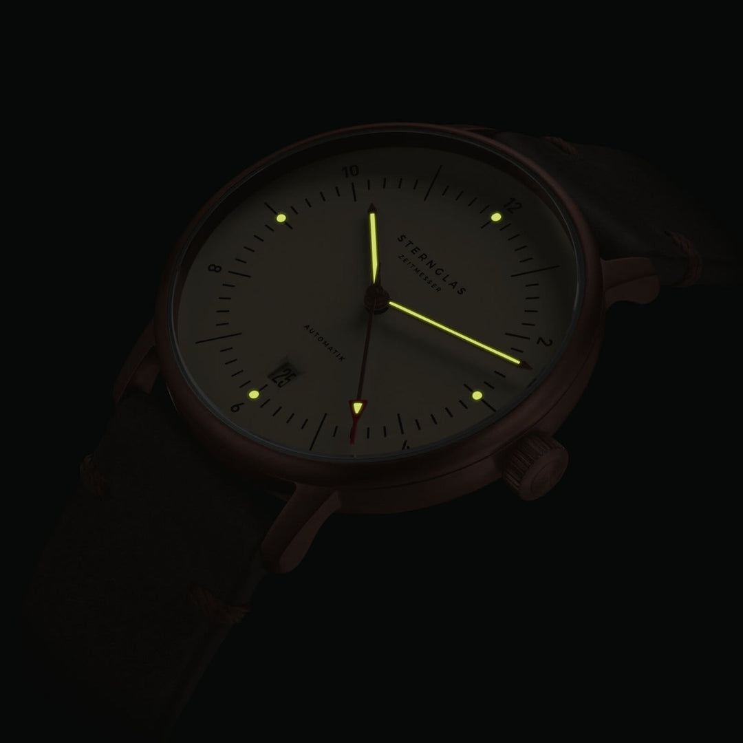 Relógio STERNGLAS Naos 38 mm S02-NA42-VI17 Automático