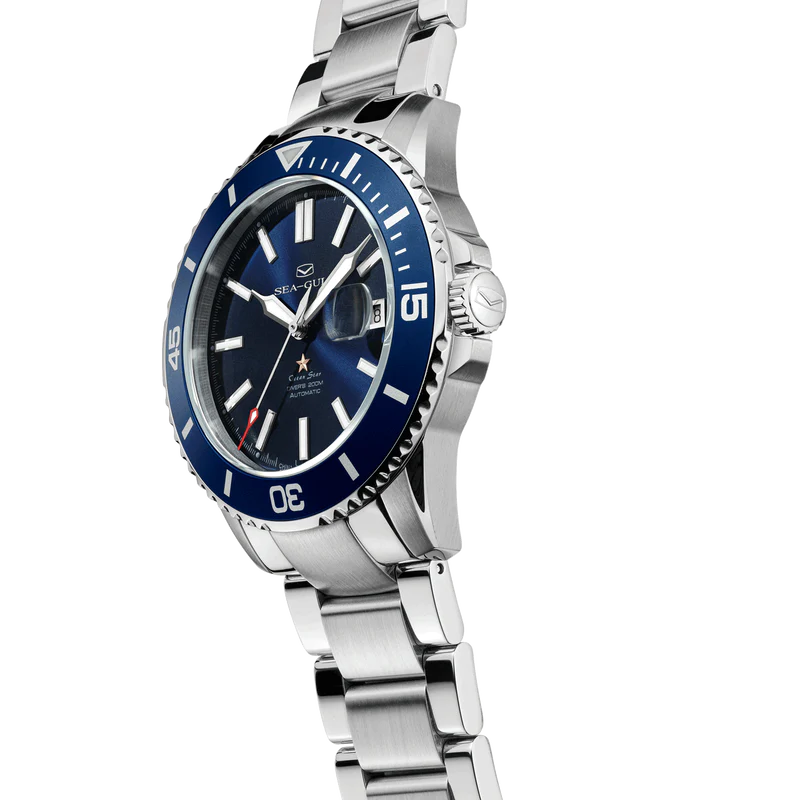 Relógio Seagull Ocean Star Classic Blue Watch 816.523