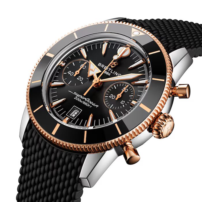 Relógio Breitling UB0156H11B1S1 Superocean Heritage B01 Chronograph 42
