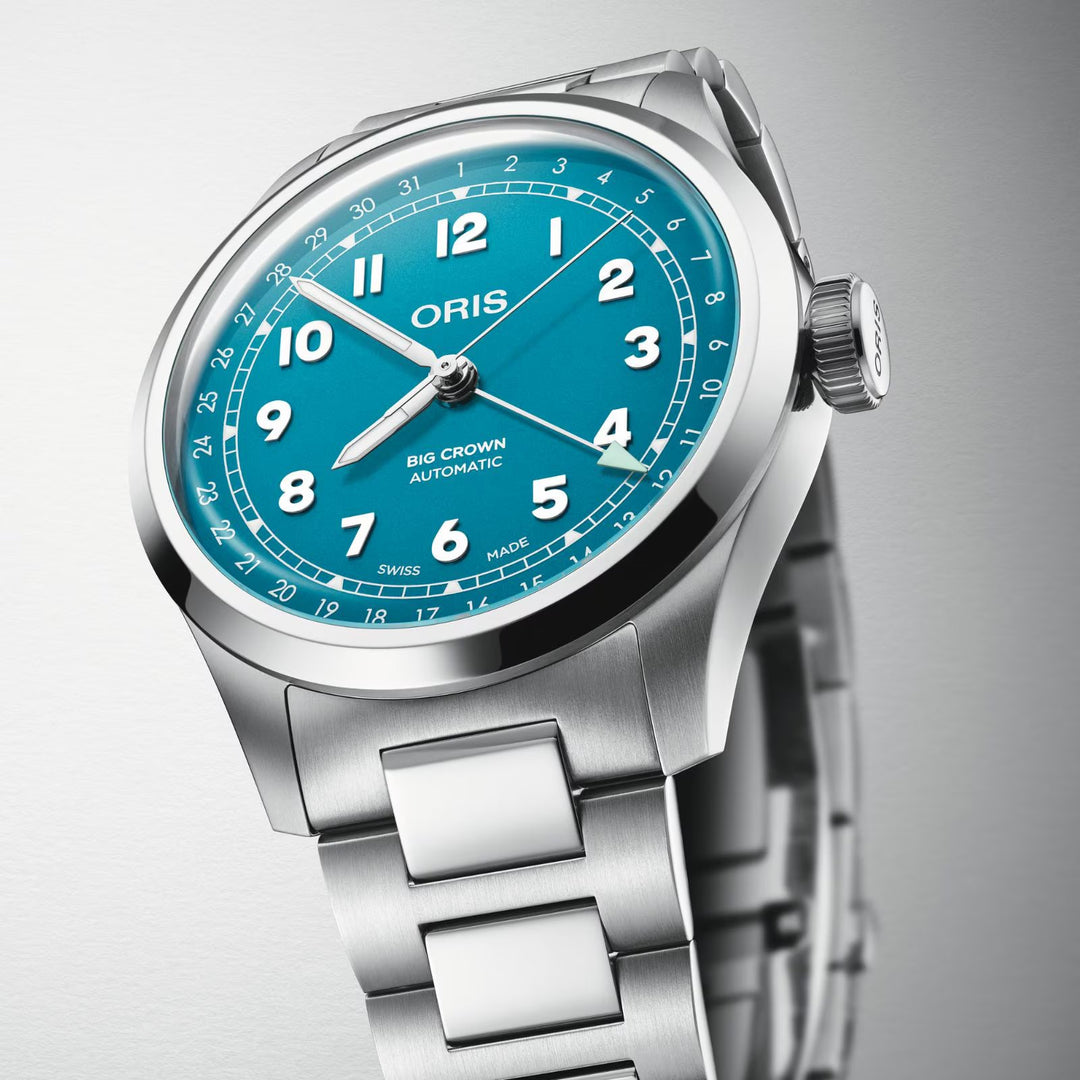 Relógio Oris Big Crown Pointer Date 40mm 01 754 7798 4065-07 8 20 06