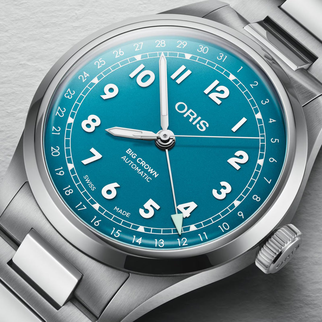 Relógio Oris Big Crown Pointer Date 40mm 01 754 7798 4065-07 8 20 06
