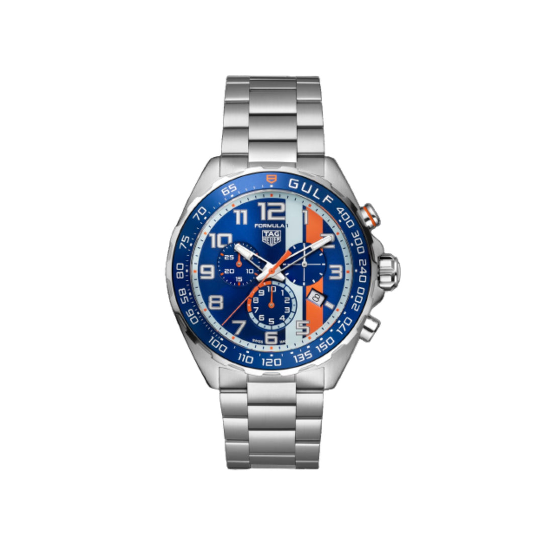 Relógio TAG Heuer Formula 1 Gulf CAZ101AT.BA0842 - Quartzo 43mm