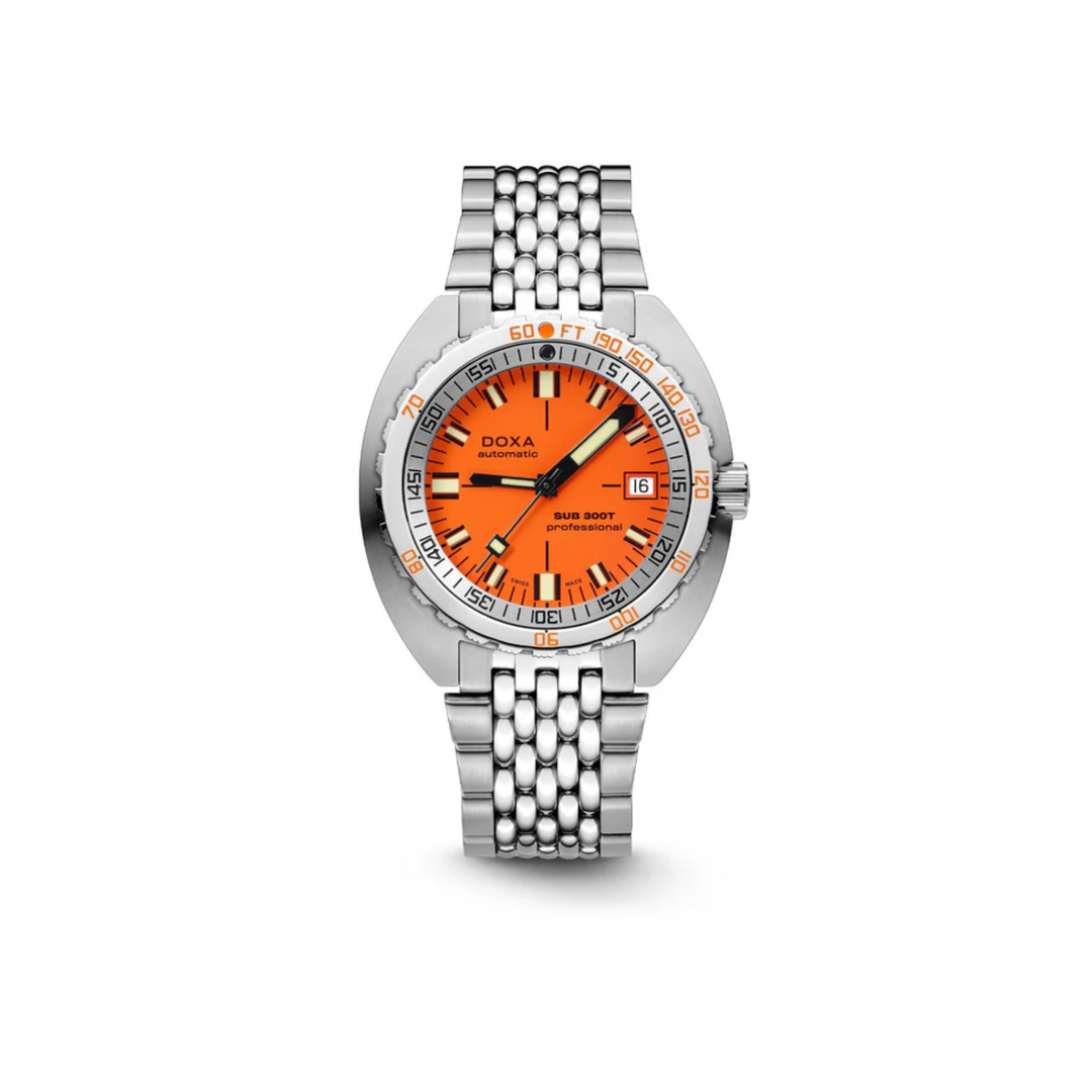 Relógio DOXA SUB 300T PROFESSIONAL 840.10.351.10 - Aço ou Borracha