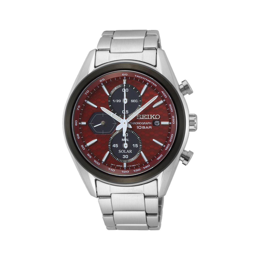 Relógio Seiko Gents Macchina SSC771P1 - Quartzo 41mm