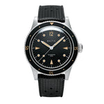 Carregue a imagem no visualizador da Galeria, Relógio Baltic Aquascaphe Classic Black Cream - Automático - 39mm
