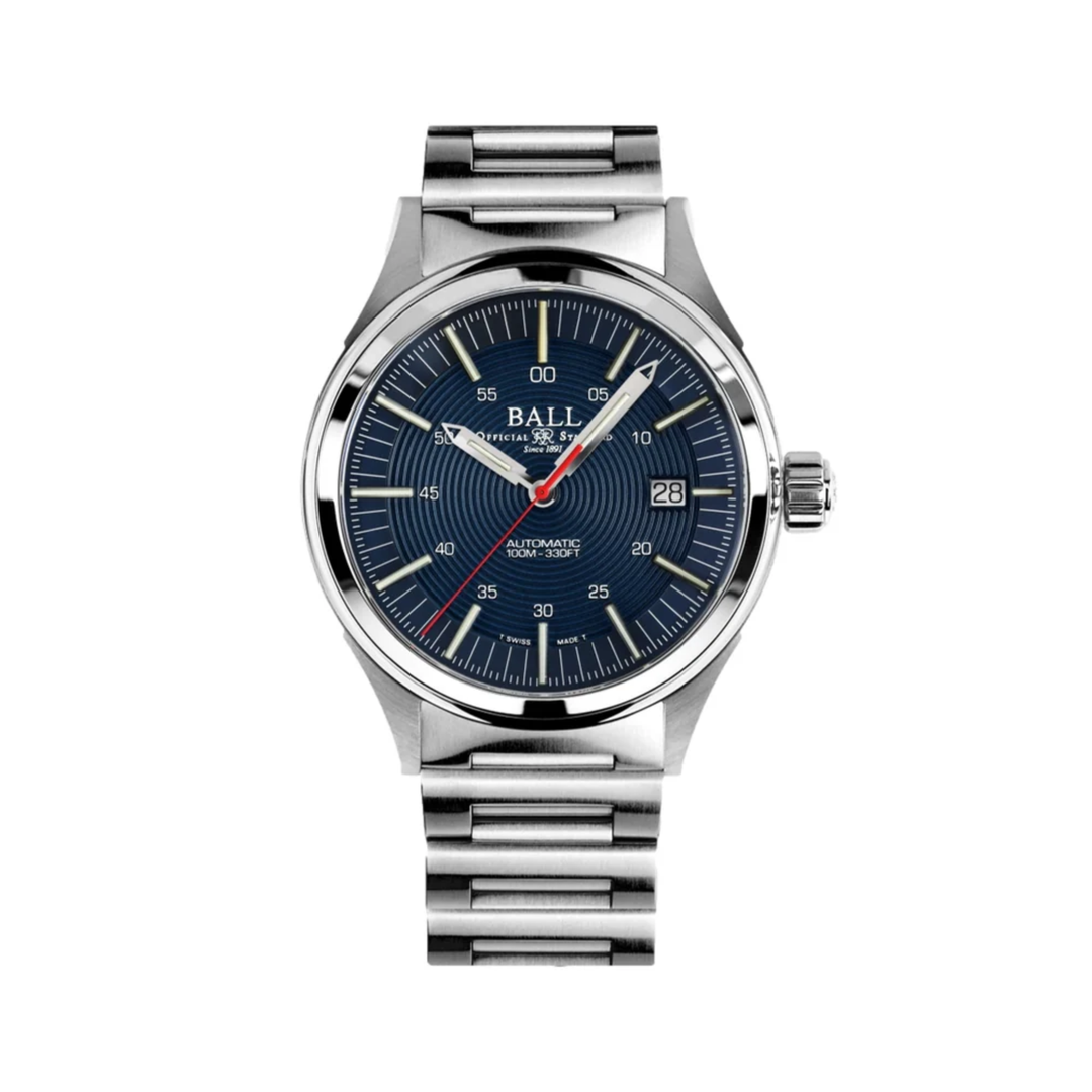 Relógio BALL Fireman Nightbreaker 40mm - Blue on Bracelet Automático