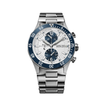 Carregue a imagem no visualizador da Galeria, Relógio BALL Roadmaster Rescue Chronograph 42 mm - White on Bracelet Automático