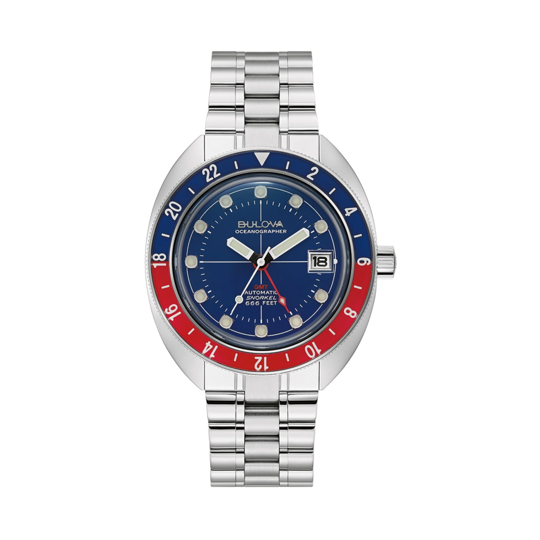 Relógio Bulova 96B405 Oceanographer Devil Diver GMT