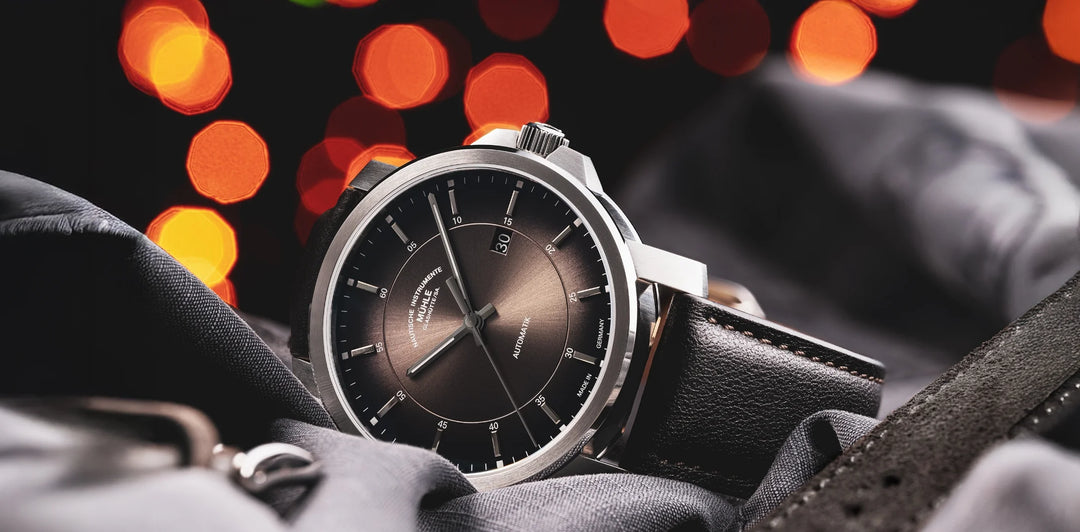 Relógio Mühle-Glashütte M1-25-78-300-VLB. 29er Casual Automático