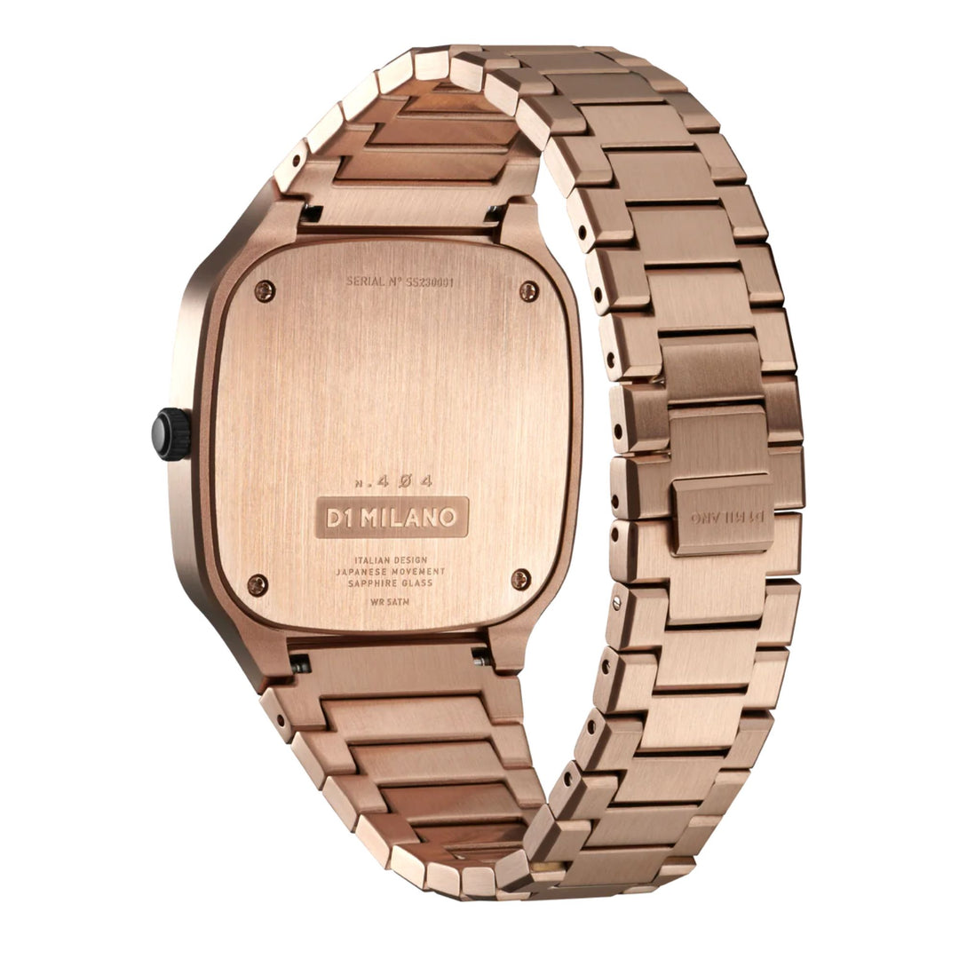 Relógio D1 Milano CHAMPAGNE D1-SQBJ04 - Quartzo 37mm