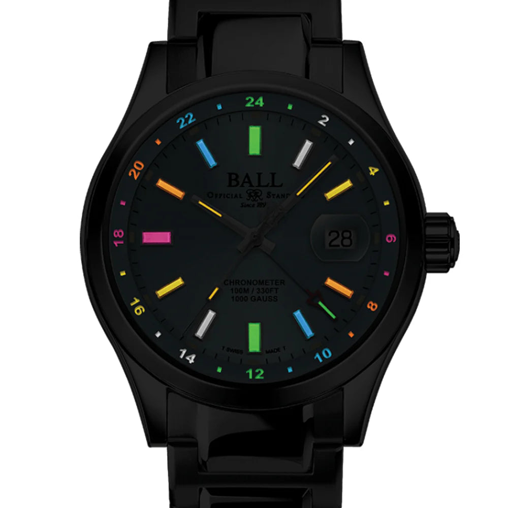 Relógio BALL Engineer III Endurance 1917 GMT Limited Edition 41mm - Blue on Bracelet Automático
