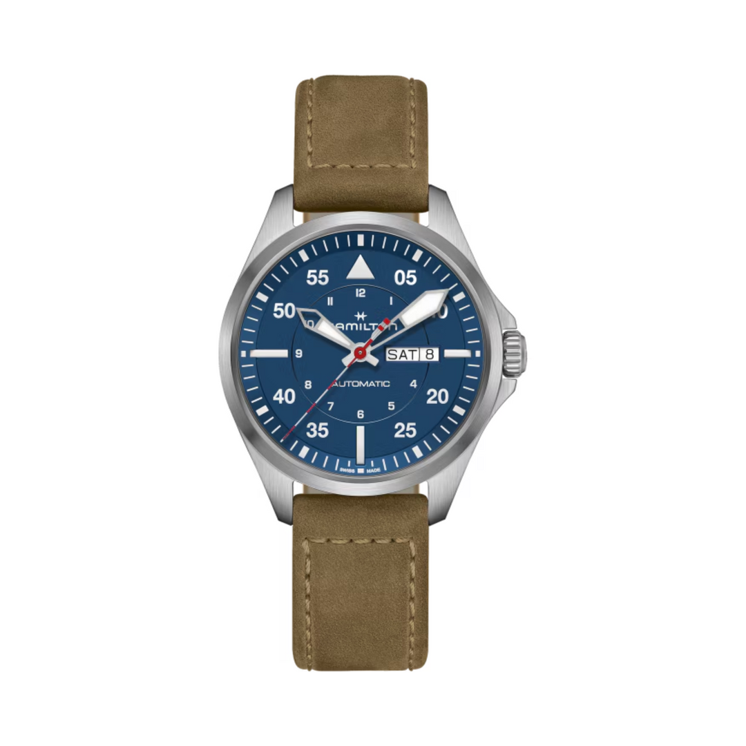 Hamilton KHAKI AVIATION PILOT DAY DATE - AIR-GLACIERS EDITION Automático - 42mm | H64655941