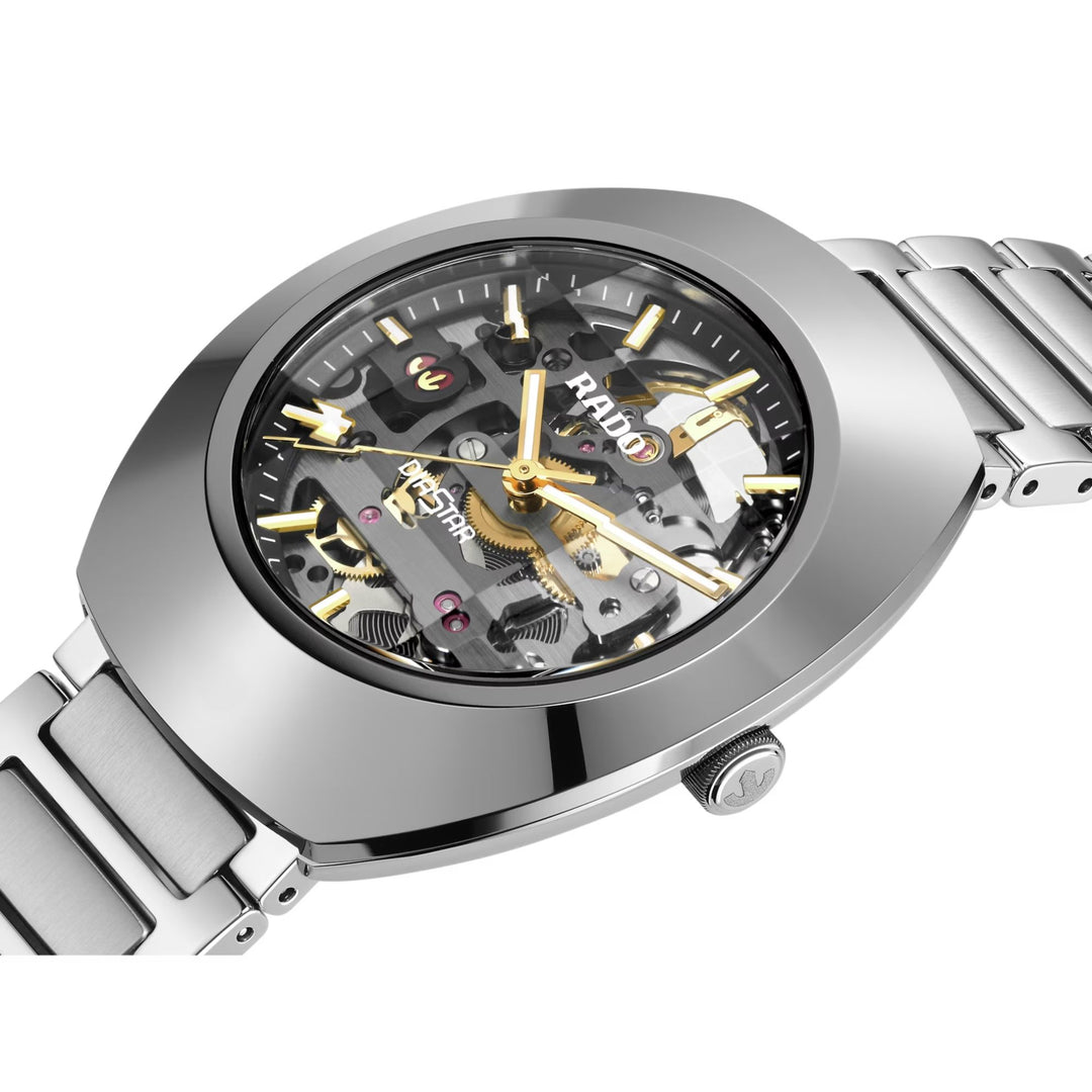 Relógio Rado DiaStar Original Skeleton R12162153 - Automático - 38mm ...