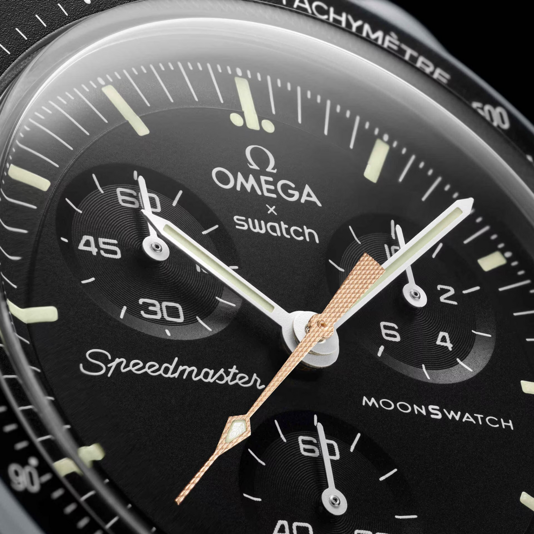 Omega x Swatch - Mission to the Moon - Moonshine™ Gold