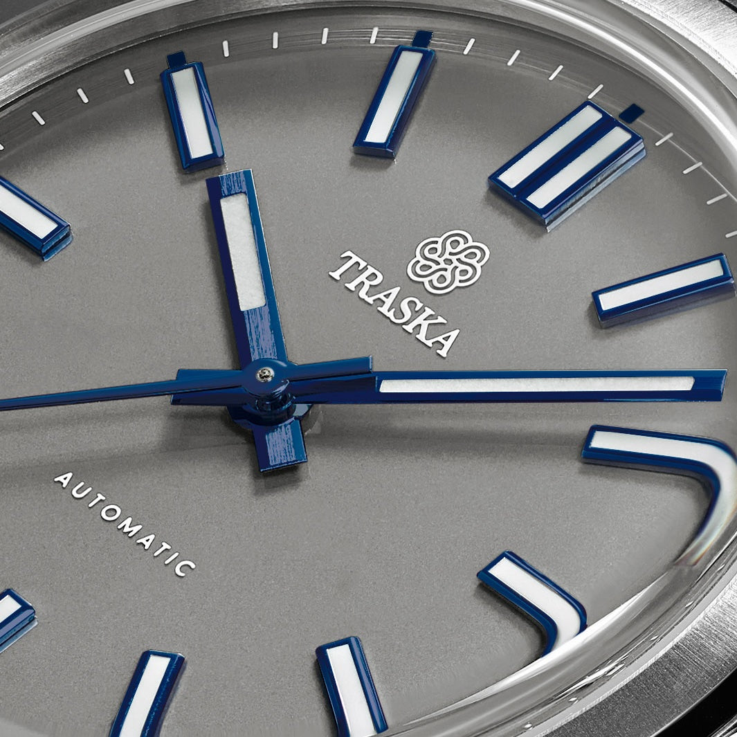 Relógio TRASKA Commuter 38 Highland Gray 8233
