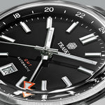 Carregue a imagem no visualizador da Galeria, Relógio TRASKA Venturer GMT Carbon Black