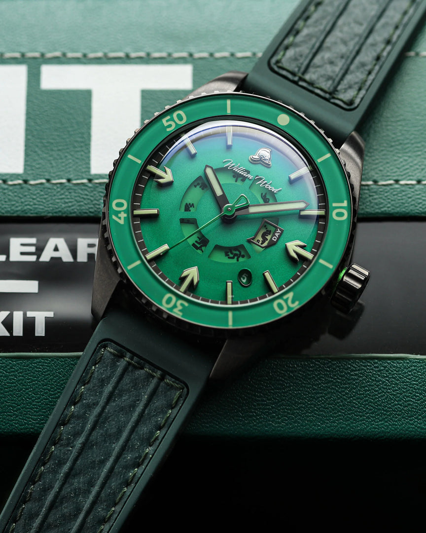 Relógio William Wood Fire Exit Watch