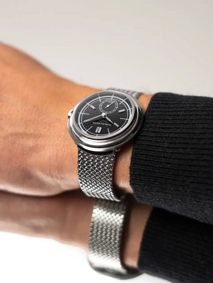 Relógio Furlan Marri Disco Volante Disco Onyx Diamonds