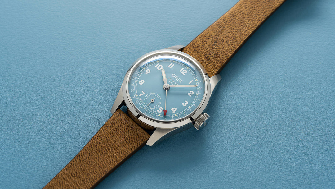 Relógio Oris BIG CROWN CALIBRE 473 - Azul - 38mm