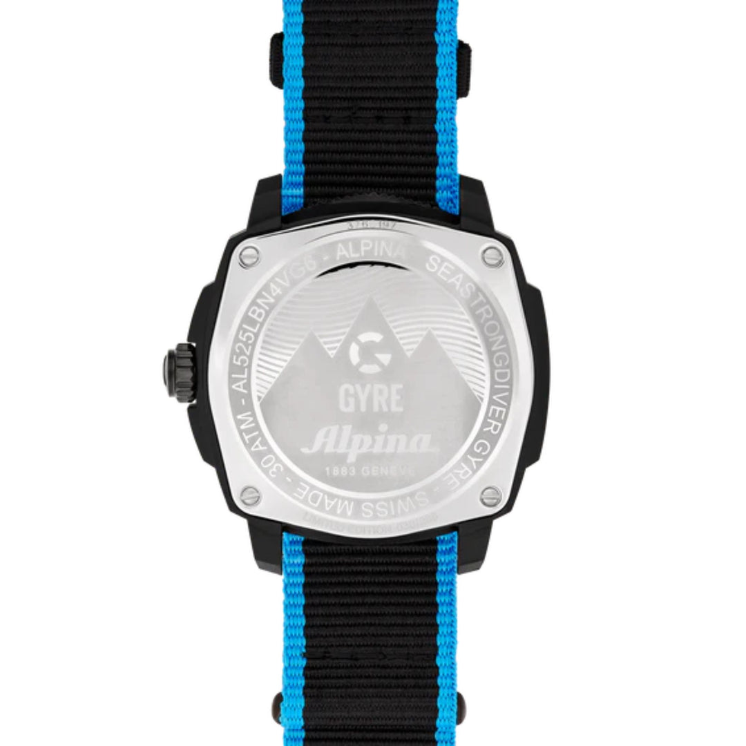 Relógio Alpina Seastrong Diver Gyre AL-525LBN4VG6 - Automático 44mm