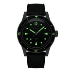 Carregue a imagem no visualizador da Galeria, Relógio Baltic Aquascaphe Classic Black Cream - Automático - 39mm
