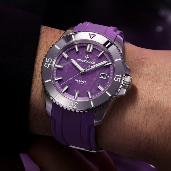 Relógio Venezianico Nereide Ametista - 4521545 Automático 42mm