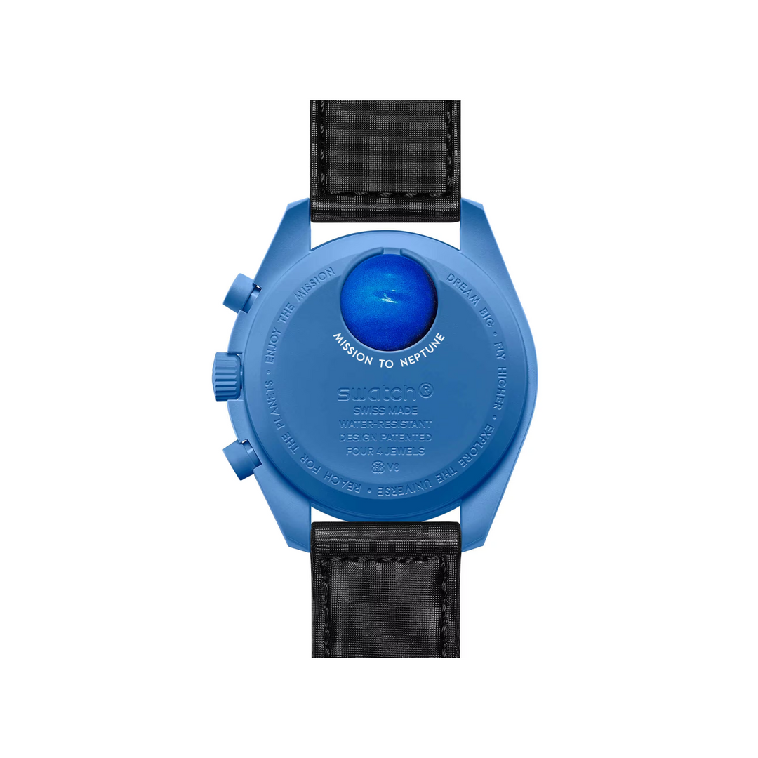 【新品未使用】Swatch×Omega Mission to Neptune Omega x Swatch - Mission to Neptune – Pendulum Relojoaria