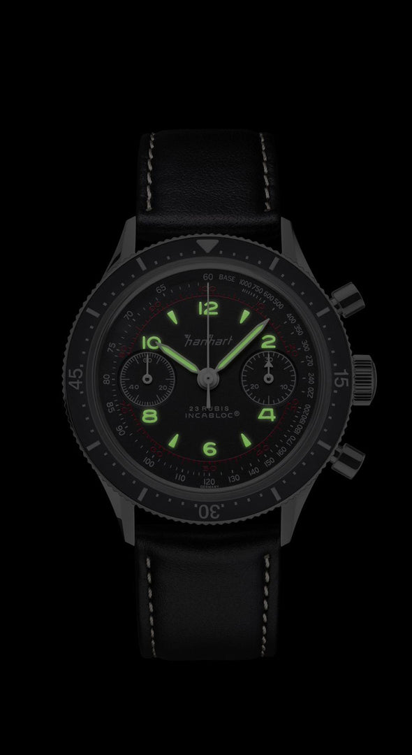 Relógio Hanhart 415 ES Pure, 39 mm H703.215-