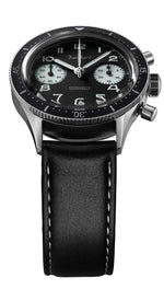Carregue a imagem no visualizador da Galeria, Relógio Hanhart 415 ES Reverse Panda, 39 mm H703.211-