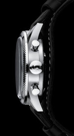 Carregue a imagem no visualizador da Galeria, Relógio Hanhart 417 ES 1954 Flyback Panda, 39 mm H701.201-