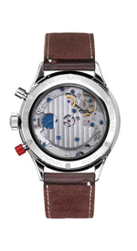 Carregue a imagem no visualizador da Galeria, Relógio Hanhart 417 ES Mocha Flyback Date, 42 mm H721L.282-