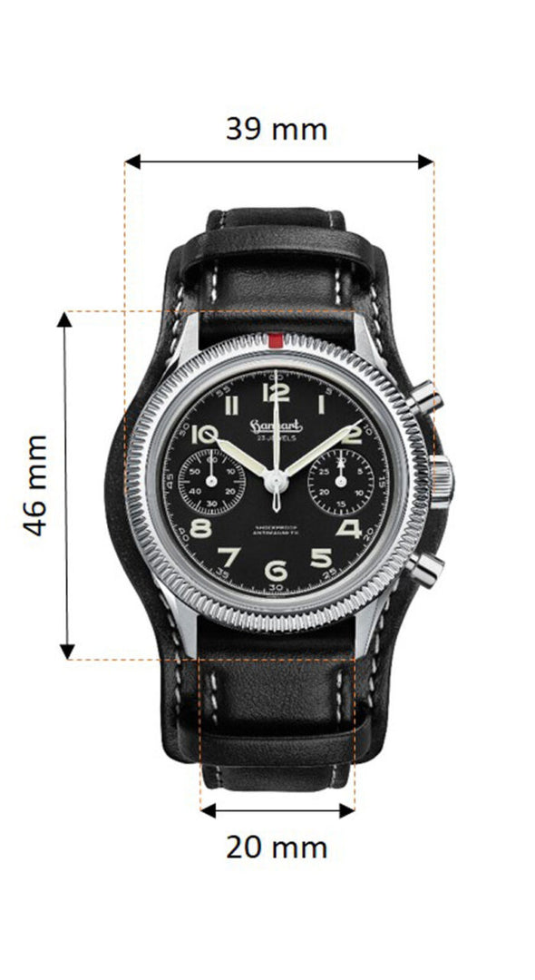 Relógio Hanhart 417 ES 1954, 39 mm H701.210-6428