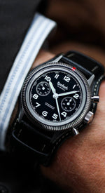 Carregue a imagem no visualizador da Galeria, Relógio Hanhart 417 ES 1954, 39 mm H701.210-6428