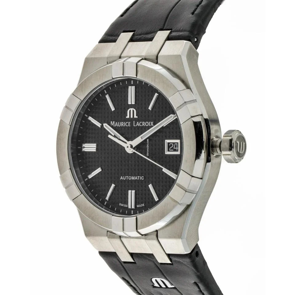 Relógio Maurice Lacroix AIKON AUTOMÁTICO DATE 39MM AI6007-SS001-330-1