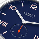 Carregue a imagem no visualizador da Galeria, Relógio NOMOS Glashütte Club Campus Sapphire Back 38mm Night Sky on Strap 722.GB