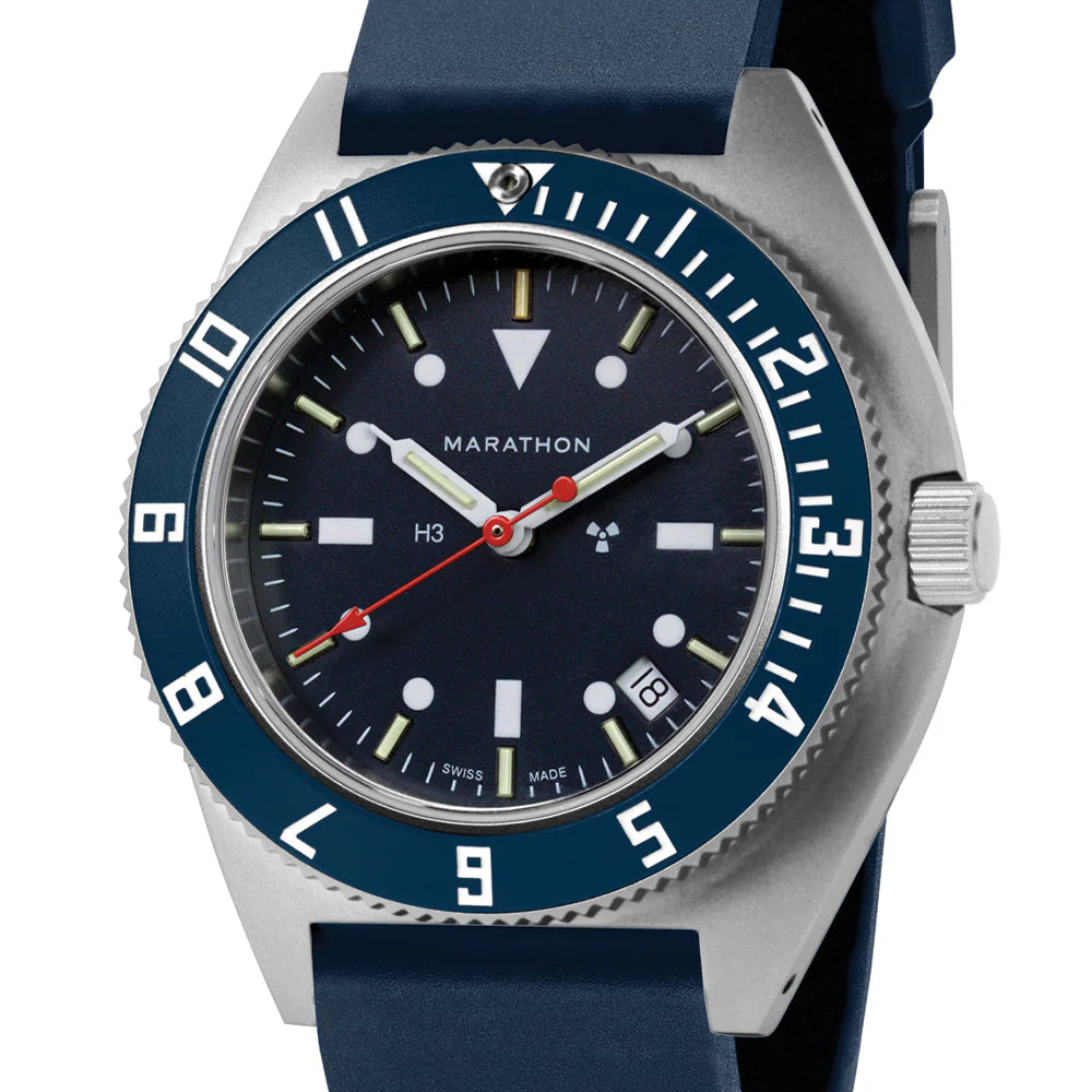 Relógio Marathon SSNAV-D Limited Edition "Blue Yonder" 41mm Quartzo