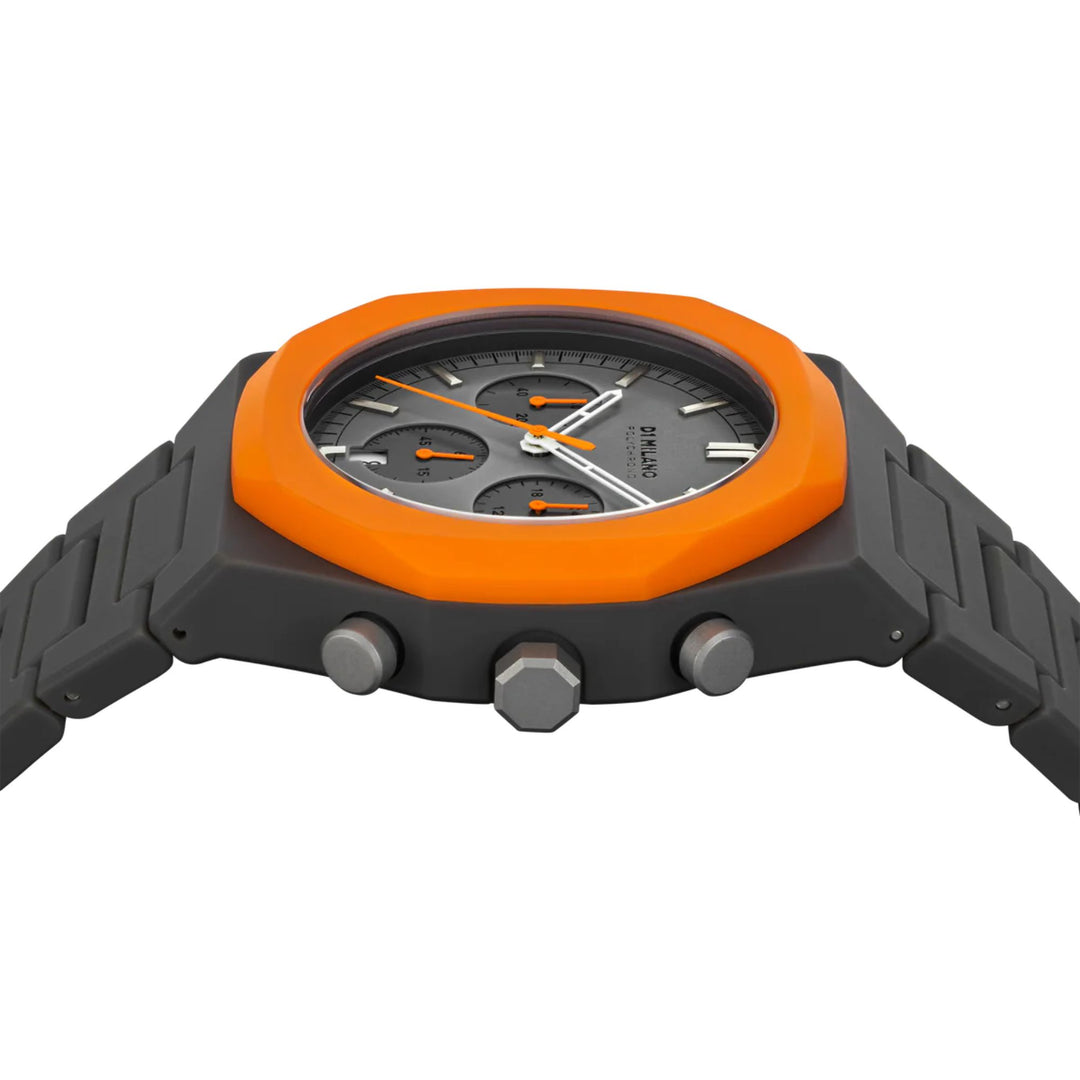 Relógio D1 Milano ORANGE BLAST D1-PHBJ01 - Quartzo 40.5mm
