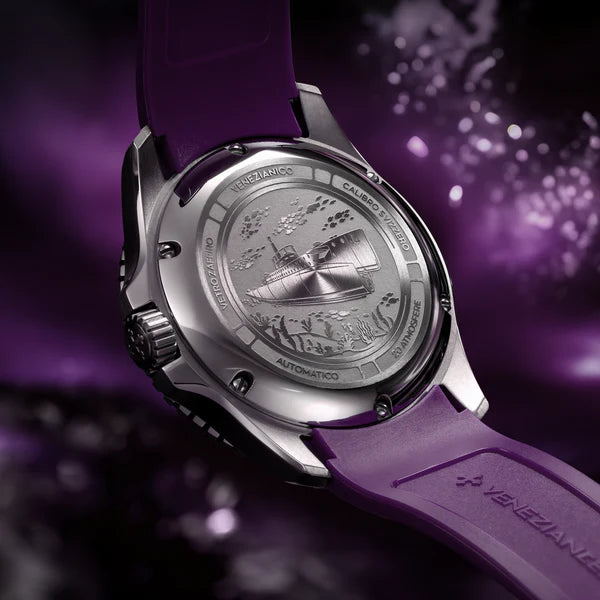 Relógio Venezianico Nereide Ametista - 4521545 Automático 42mm