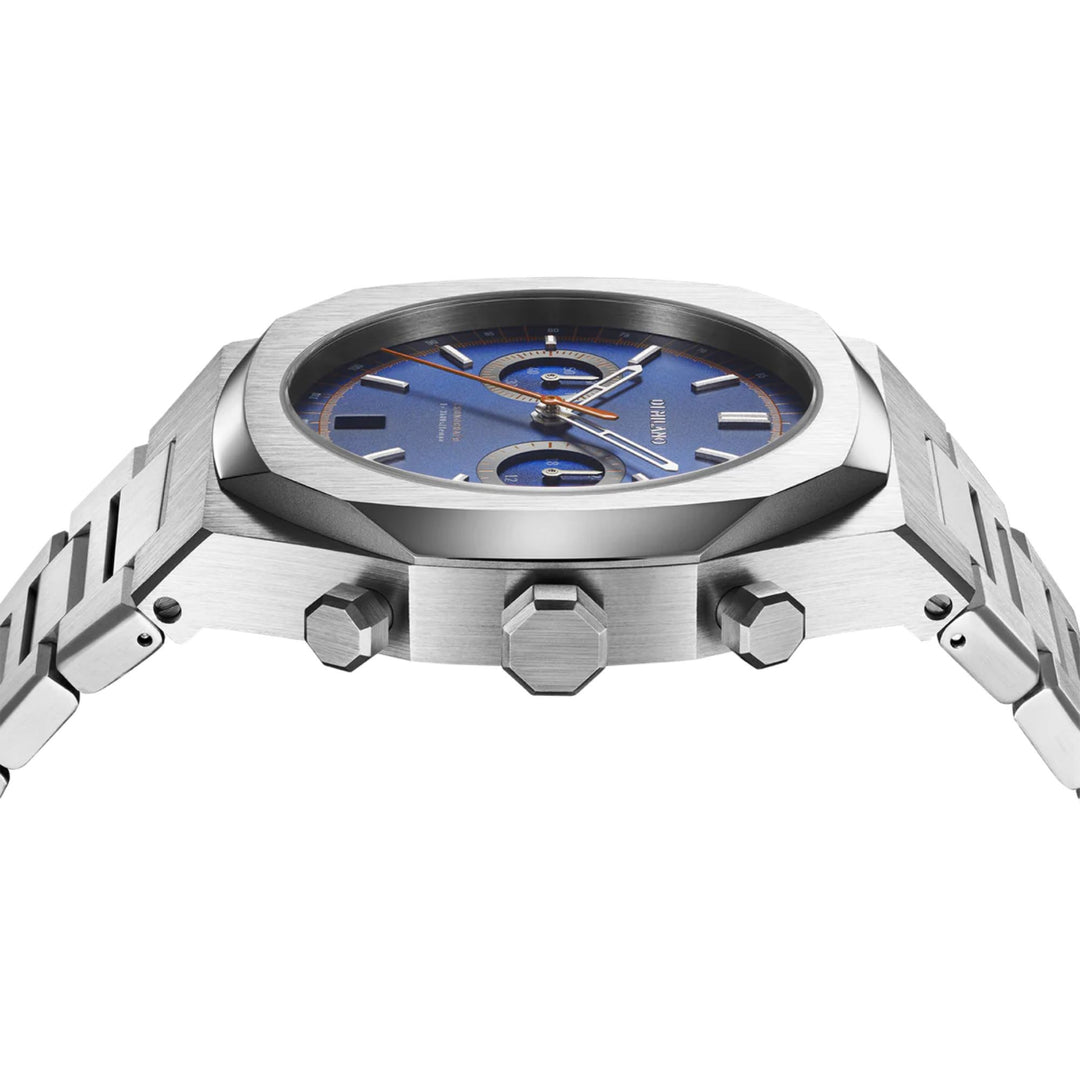 Relógio D1 Milano ROYAL BLUE D1-CHBJ09 - Quartzo 41.5mm