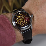 Carregue a imagem no visualizador da Galeria, Relógio Seiko Presage Presage Red Brick SSA457 Star Bar Edição Limitada
