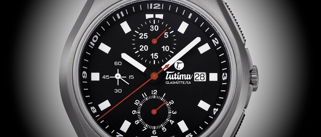 Relógio Tutima Glashütte M2 COASTLINE CHRONOGRAPH 6430-02 AUTOMÁTICO