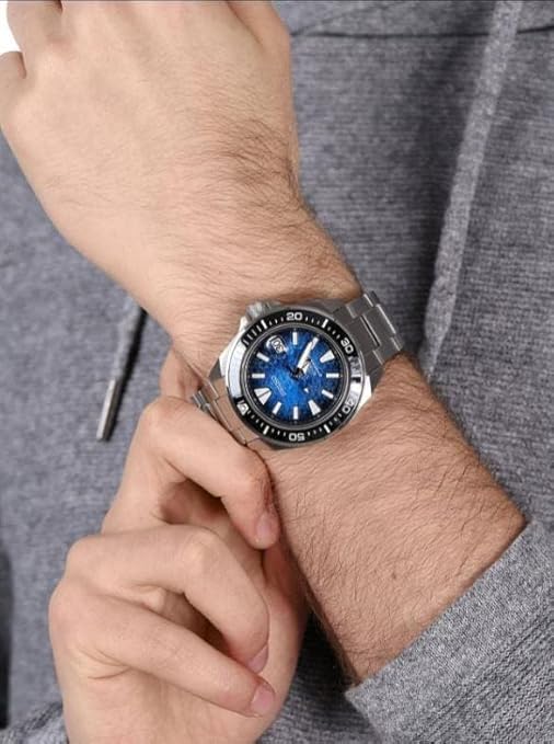 Relógio Seiko PROSPEX – “Save The Ocean” King Samurai Manta Ray SRPE33K1