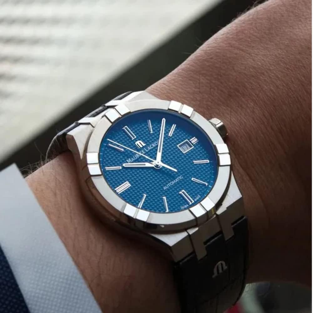 Relógio Maurice Lacroix Aikon AI6008-SS002-430-1 - Automático - 42mm - Pendulum Relojoaria