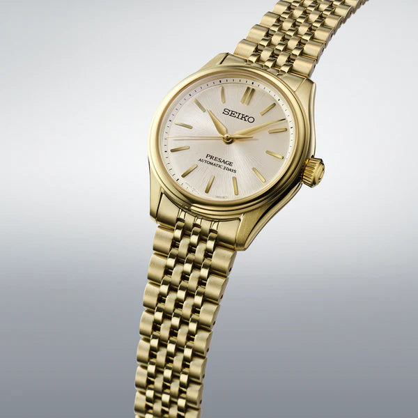 Relógio Seiko SPB524 Presage Classic Series Shiro-Iro White Edo Silk 36mm